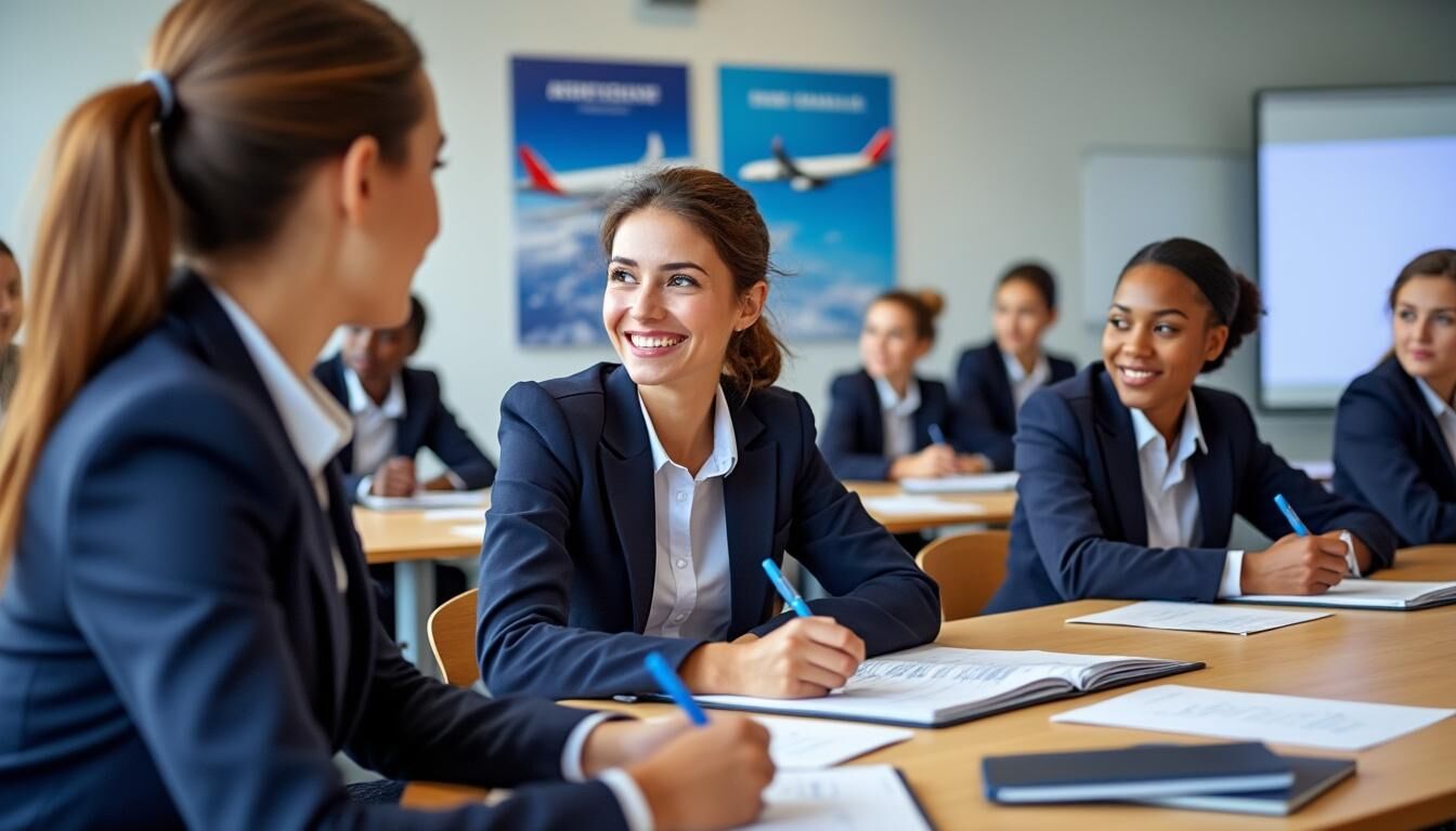 Découvrez tout sur la formation d'hôtesse de l'air : les études à suivre, les missions à accomplir et le salaire attendu. Informez-vous sur les exigences du métier et les opportunités de carrière dans l'aviation.