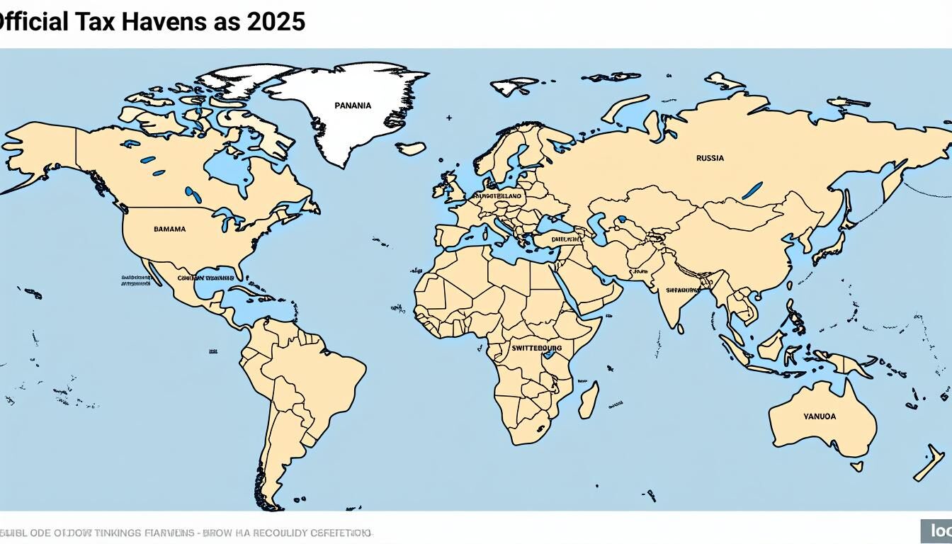 Découvrez notre liste des paradis fiscaux, soigneusement élaborée et régulièrement mise à jour. Informez-vous sur les juridictions offrant des avantages fiscaux attractifs et explorez les implications pour votre situation financière.