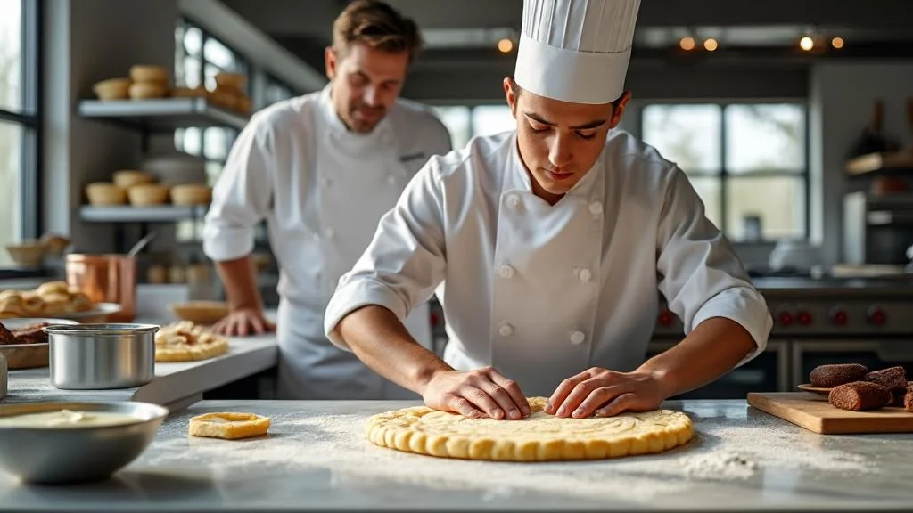Formation dans la pâtisserie : apprentissage pratique et théorique en atelier professionnel de pâtisserie