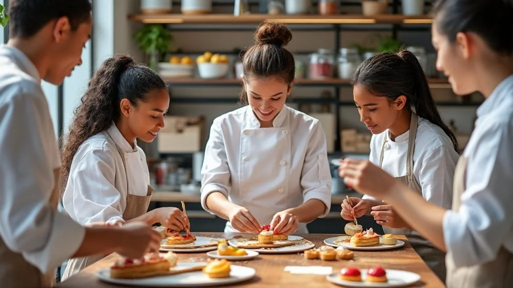 Formation en pâtisserie : atelier pratique avec tutorat et petits groupes pour réussir son CAP pâtissier