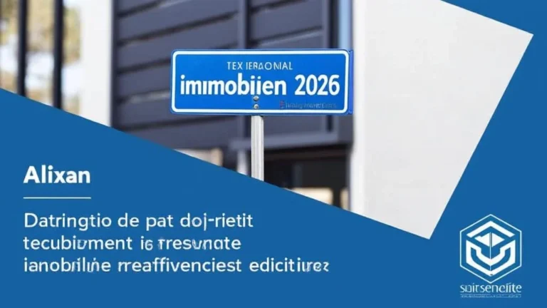Image illustrant prévision taux immobilier 2026